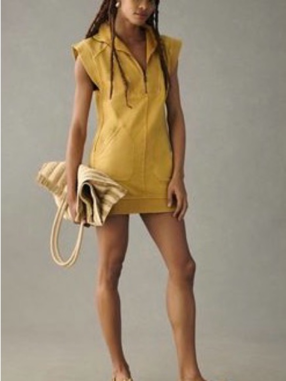Daily Practice by Anthropologie
Meru Zip-Front Mini Dress